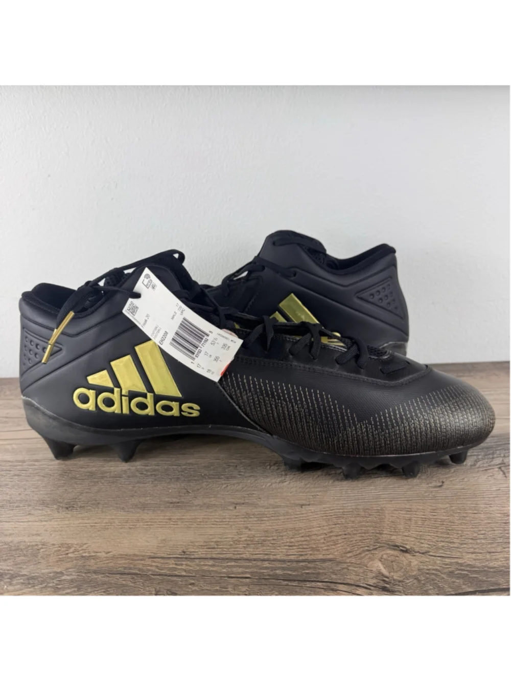 Adidas Freak 20 Football Cleats Black Gold EH2208 Men’s Size 18 New